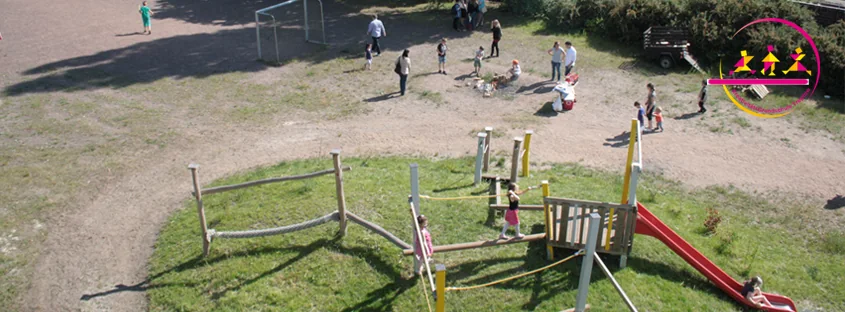 Spielbereiche auf dem Schulhof